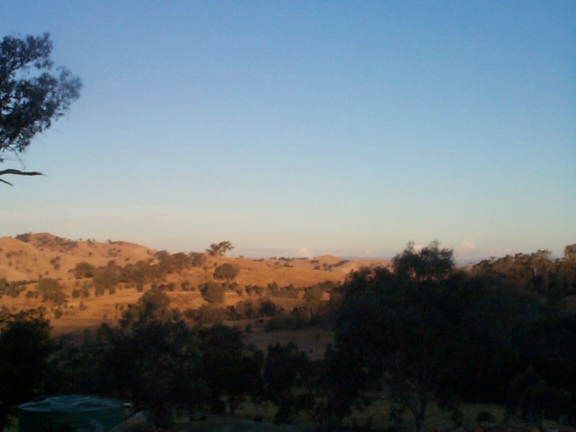 View to the east