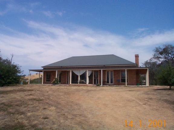 Front of the house